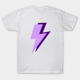 Purple Lightning Flash T-Shirt